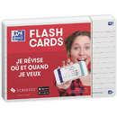 OXFORD Flash Cards 2.0, 80 flash cards/set, A6(105 x 148mm), Scribzee-dict-margine alba