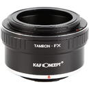 Adaptor montura K&F Concept TAMRON-FX de la Tamron Adaptall 2 la Fuji X-mount KF06.299