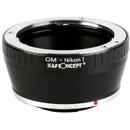 Adaptor montura K&F Concept OM-Nikon1 de la Olympus OM la Nikon1 KF06.292