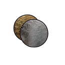 Blenda rotunda 2in1 gold-silver 60cm
