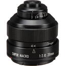 Obiectiv compact Mitakon 20mm F2 4.5x Super Macro pentru camerele Canon EF