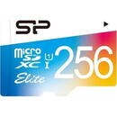 Card memorie Silicon Power microSDHC 256GB UHS-I U1 10MB/S Superior + adaptor