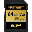 Card memorie Patriot Memory card SDXC 64GB V90 UHS-II U3 C10 300/260MB/s