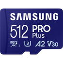 Card memorie Samsung microSD PRO+ MD-MD512SA/EU + adaptor