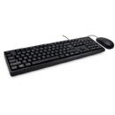 Tastatura Inter-Tech Kit tastatura USB si mouse optic Nitrox NK-1000EC Negru