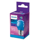 Philips LED COLORED P45 E27 BLUE 1PF/6