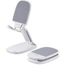 Joyroom JR-ZS371 foldable stand for tablet phone with height adjustment - white