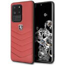 Husa Ferrari Hardcase FEHQUHCS69RE S20 Ultra G988 red/red Heritage