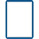 Buzunar magnetic pentru documente A4, cu rama color, 2 buc/set, TARIFOLD - rama albastra