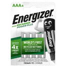 Acumulatori Power Plus AAA, 700 mAh, 4 buc/set, Energizer