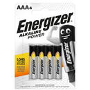 Baterii alkaline AAA, LR03, 4 buc/set, Energizer