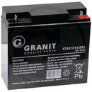 baterie acumulatori WM1100BE-6 [Granit]18Ah 182×75^167mm (6DM18 11.118.003.0001) #57951814GEL