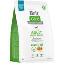 Hrana pentru caini Dry food for adult dogs, large breeds - BRIT Care Grain-free Adult Salmon- 3 kg