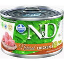 Hrană umedă pentru pisică Farmina N&D Natural Chicken 140 g