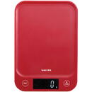 Cantar de bucatarie Salter 1067 RDDRA Digital Kitchen Scale, 5kg Capacity red