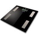 Cantar Salter 9150 BK3R Black Glass Analyser Bathroom Scales