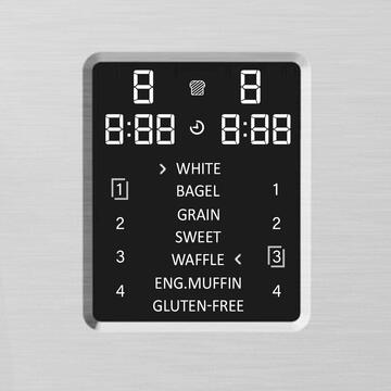Prajitor de paine Gastroback 42396 Design Toaster Digital 4S