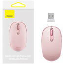 Mouse Baseus Wireless mouse F01B Tri-mode  2.4G BT5.0 1600 DPI Roz