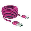 Sbox USB->Micro USB M/M 1.5m USB-10315P pitaya pink
