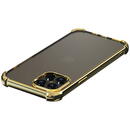 Husa Devia Glitter shockproof soft case iPhone 12 Pro Max gold