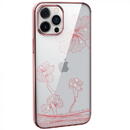 Husa Devia Crystal Flora case iPhone 12 mini rose gold
