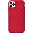Husa Devia Woven2 Pattern Design Soft Case iPhone 11 Pro red