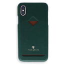 Husa VixFox Card Slot Back Shell for Iphone X/XS forest green