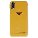 Husa VixFox Card Slot Back Shell for Iphone X/XS mustard yellow