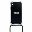 Husa Lookabe Necklace iPhone X/Xs gold green loo013