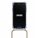 Husa Lookabe Necklace iPhone 7/8+ gold nude loo007