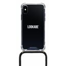 Husa Lookabe Necklace iPhone X/Xs gold black loo003