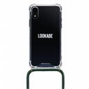 Husa Lookabe Necklace iPhone Xr gold green loo014