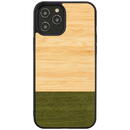 Husa MAN&amp;WOOD MAN&WOOD case for iPhone 12/12 Pro bamboo forest black