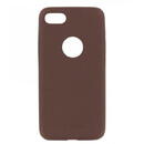 Husa Tellur Cover Slim Synthetic Leather for iPhone 8 brown
