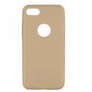 Husa Tellur Cover Slim Synthetic Leather for iPhone 8 gold