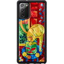 Husa iKins case for Samsung Galaxy Note 20 cat with red fish