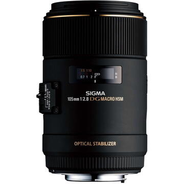 Obiectiv foto DSLR Sigma EX 2,8/105 DG Macro   C/AF OS HSM