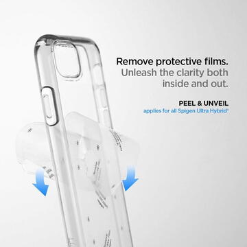 Husa Spigen Husa pentru iPhone 11 - Spigen Ultra Hybrid - Crystal Clear