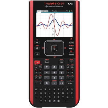 Calculator grafic avansat Texas Instruments Instruments TI-Nspire™ CX II-T CAS, afisaj color