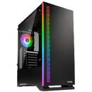 Carcasa Zalman S5 Black ATX Mid Tower PC Case RGB fan T