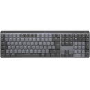 Tastatura Logitech MX MECHANICAL, Bluetooth/USB, US Layout, Clicky, Graphite