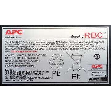 Acumulator APC RBC27 pentru UPS