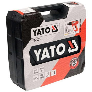 Yato Pistol cu Aer Cald 2000 W (YT-82291) + Accesorii