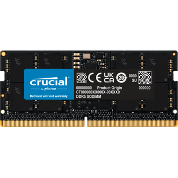 Memorie laptop Crucial DDR5 - module - 16 GB - SO-DIMM 262-pin - 5200 MHz / PC5-41600