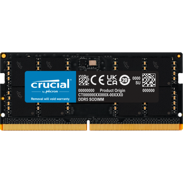Memorie laptop Crucial DDR5 - module - 32 GB - SO-DIMM 262-pin - 5200 MHz / PC5-41600
