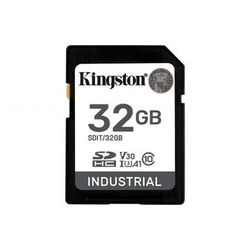 Card memorie Kingston Industrial 32GB Class 10 UHS-I U3 V30 A1