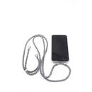 Husa Evelatus Samsung A40s Case with rope Black Stripes Transparent