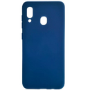 Husa Evelatus Samsung A20 Silicon Case Dark Blue
