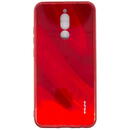 Husa Evelatus Xiaomi Redmi 8 Water Ripple Full Color Electroplating Tempered Glass Case Red