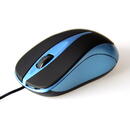 Mouse Media-Tech MT1091B Plano 3 Butoane, Scroll, 800 dpi, USB, Albastru